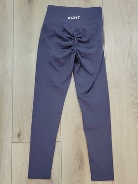 ECHT Navy Girls' Scrunch-Back Leggings